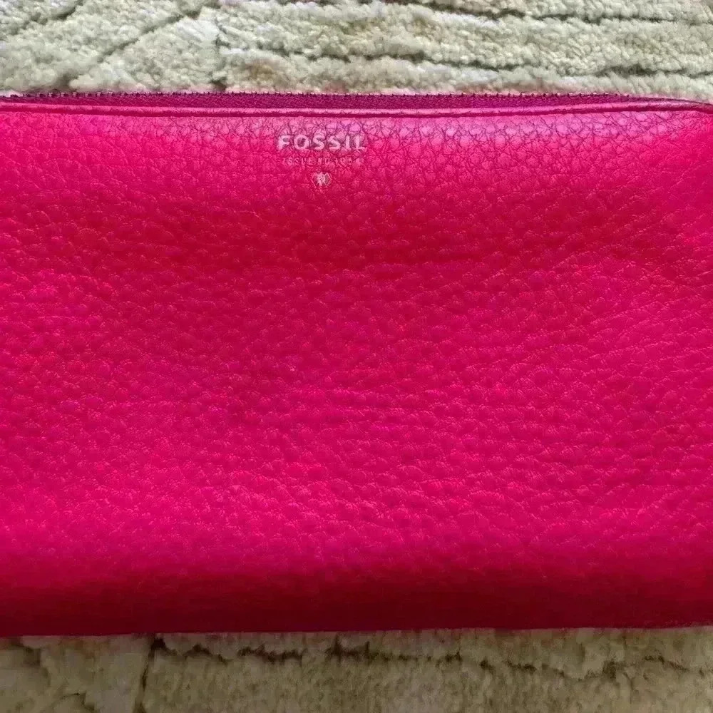 Fossil Bright Fuchsia Wallet - image 2